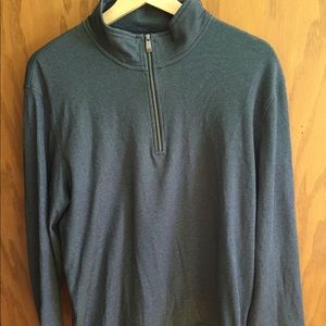 Calvin Klein grey quarter zip